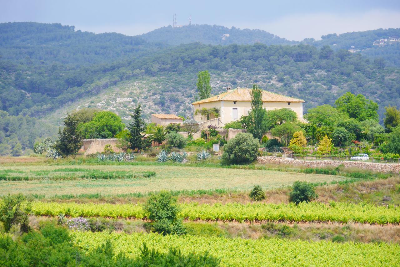 فندق Sant Jaume dels Domenysفي  Mas Castell De Gimenelles المظهر الخارجي الصورة